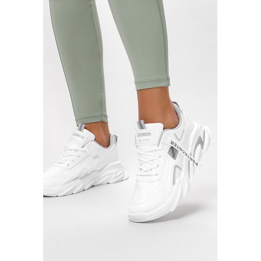 Białe buty sportowe damskie Casu sneakersy 
