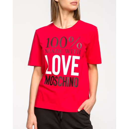 T-shirt LOVE MOSCHINO Love Moschino  S'portofino okazyjna cena