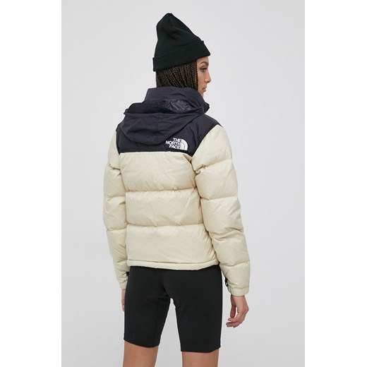 The North Face kurtka puchowa W 1996 RTRO NPTS JKT damska kolor beżowy zimowa The North Face L ANSWEAR.com