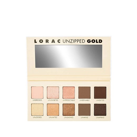 Paleta cieni do powiek "Unzipped" - Gold - 16.7 g Lorac onesize okazja Limango Polska