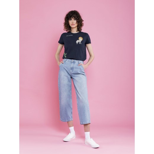 SPODNIE JEANS DAMSKIE CULOTTES Z KOLEKCJI SUSTAINABLE  GERI 122 W29 promocja Big Star