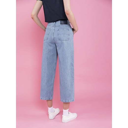 SPODNIE JEANS DAMSKIE CULOTTES Z KOLEKCJI SUSTAINABLE  GERI 122 W29 wyprzedaż Big Star