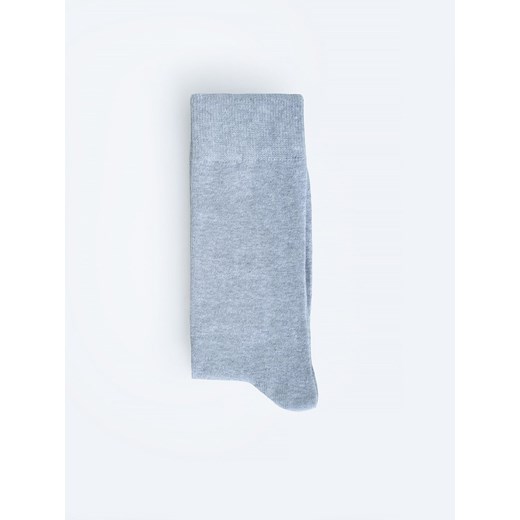 Skarpety męskie bawełniane szare Longi 902 ze sklepu Big Star w kategorii Skarpetki męskie - zdjęcie 133508166