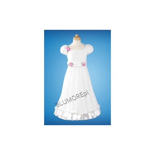 Balowa sukienka na wesele dla dziewczynki 104 - 146 Marzenka blumore-pl bialy dziewczęce