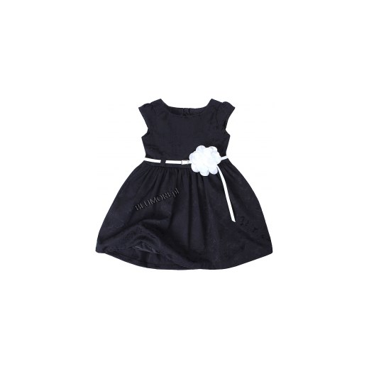 Cudna sukienka galowa czarna 98 - 152 Emilia blumore-pl czarny dziecięce