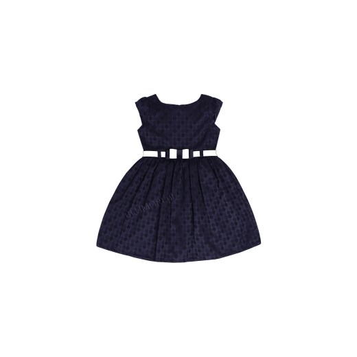 Elegancka sukienka w grochy dla dziewczynki 98 - 152 Kasandra blumore-pl czarny dziewczęce