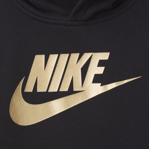 Bluza z kapturem dla małych dzieci Nike Sportswear Club Fleece - Czerń Nike 40 Nike poland