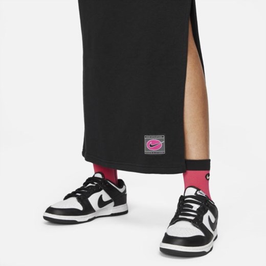 Damska sukienka dzianinowa z długim rękawem Nike Sportswear Icon Clash - Czerń Nike S Nike poland