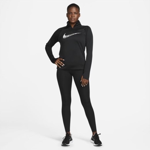 Damskie legginsy 7/8 do biegania ze średnim stanem Nike Dri-FIT Swoosh Run - Nike XS Nike poland