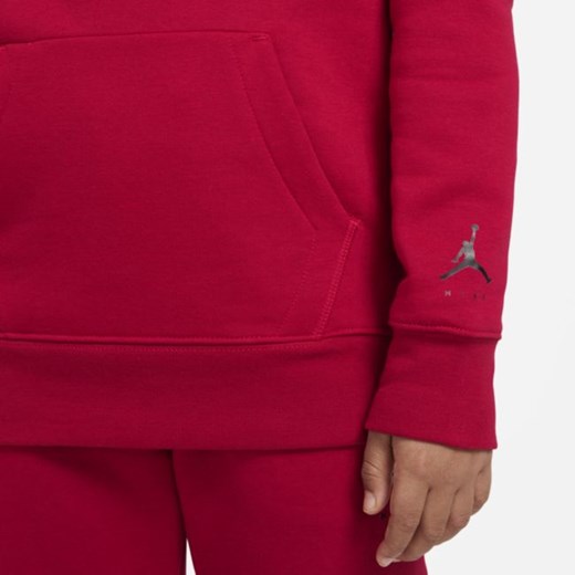 Bluza z kapturem dla dużych dzieci (chłopców) Jordan - Czerwony Jordan XL Nike poland