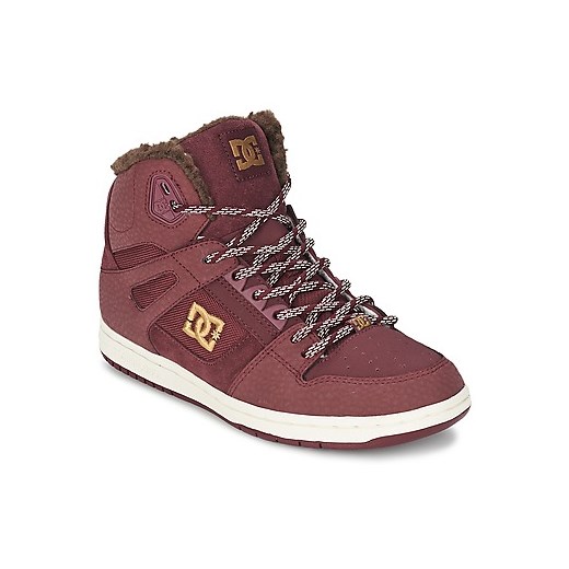DC Shoes  Buty REBOUND HIGH WNT  DC Shoes spartoo fioletowy damskie