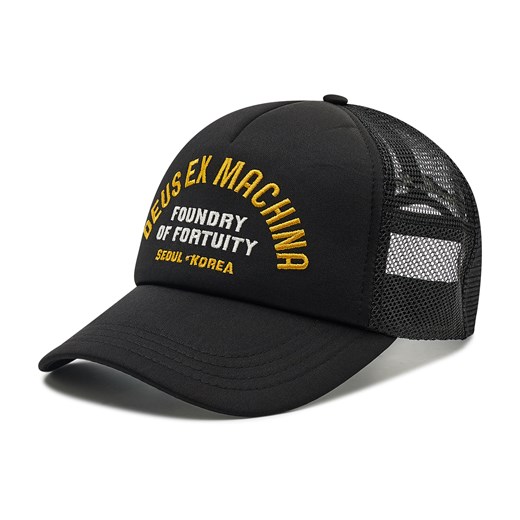 Czapka z daszkiem DEUS EX MACHINA - Fortunity Trucker DMP2271536 Black Deus Ex Machina  eobuwie.pl