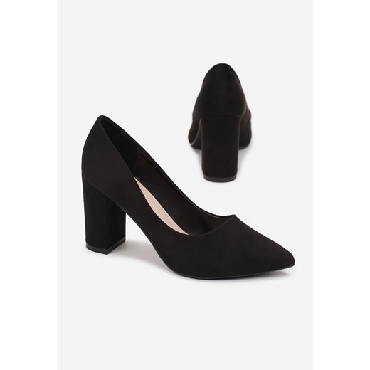 Czarne Czółenka Omphele Renee 40 renee.pl