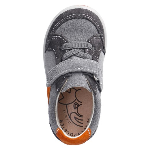 Skórzane sneakersy "Jaccy" kolorze szarym Pepino 28 wyprzedaż Limango Polska