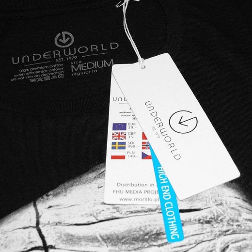 T-shirt damski UNDERWORLD Bat Underworld XL okazyjna cena morillo