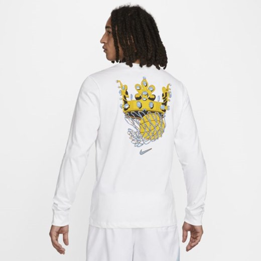 Męski T-shirt z długim rękawem LeBron SFG - Biel Nike 2XL Nike poland