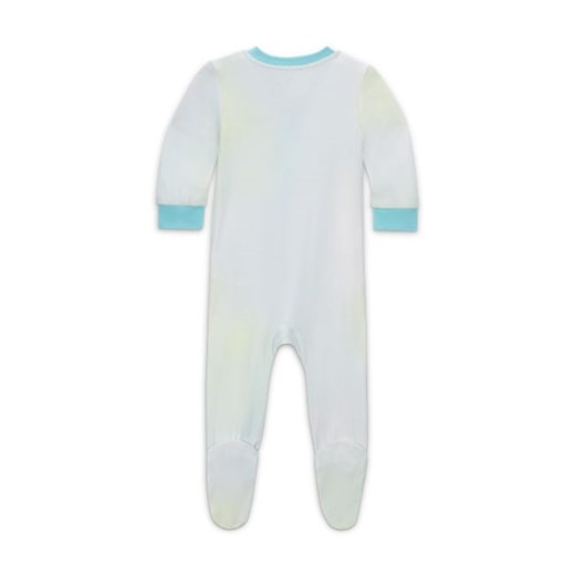 Rozpinany pajacyk dla niemowląt (0–9 M) Nike - Niebieski Nike 6-9M promocyjna cena Nike poland
