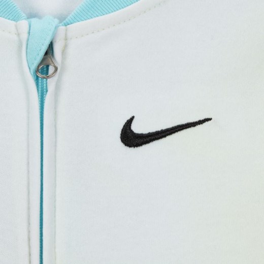 Rozpinany pajacyk dla niemowląt (0–9 M) Nike - Niebieski Nike 9-12M promocja Nike poland