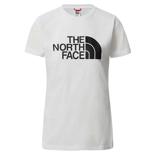 Koszulka The North Face Easy 0A4T1QFN41 - biała ze sklepu streetstyle24.pl w kategorii Bluzki damskie - zdjęcie 133661639