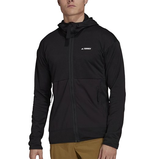 adidas Terrex Tech Fleece Lite Hooded Hiking Jacket > GI7313 ze sklepu streetstyle24.pl w kategorii Bluzy męskie - zdjęcie 133663046