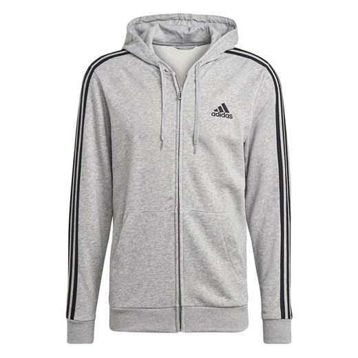 adidas Essentials French Terry 3-Stripes Full Zip Hoodie > GK9034 S streetstyle24.pl