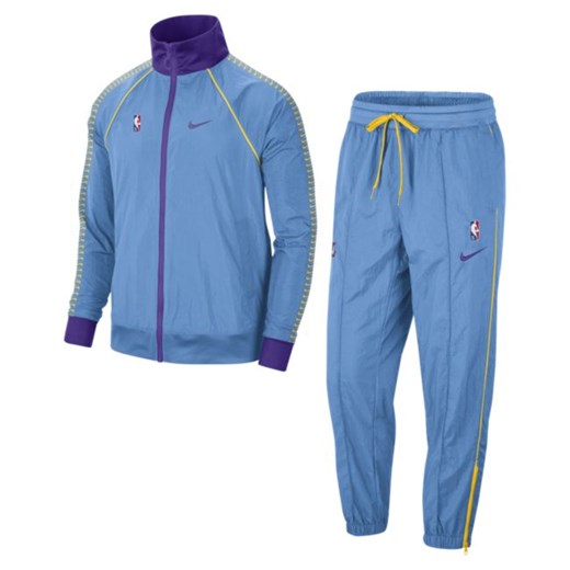 Dres męski Nike NBA Los Angeles Lakers Courtside - Niebieski Nike 2XL Nike poland