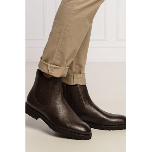 BOSS Skórzane sztyblety Edenlug_Cheb_gr 42 okazyjna cena Gomez Fashion Store