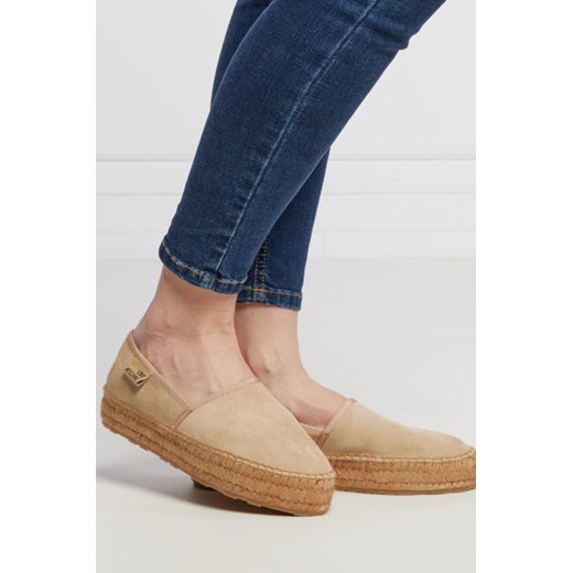 Love Moschino Skórzane espadryle Love Moschino 41 okazja Gomez Fashion Store