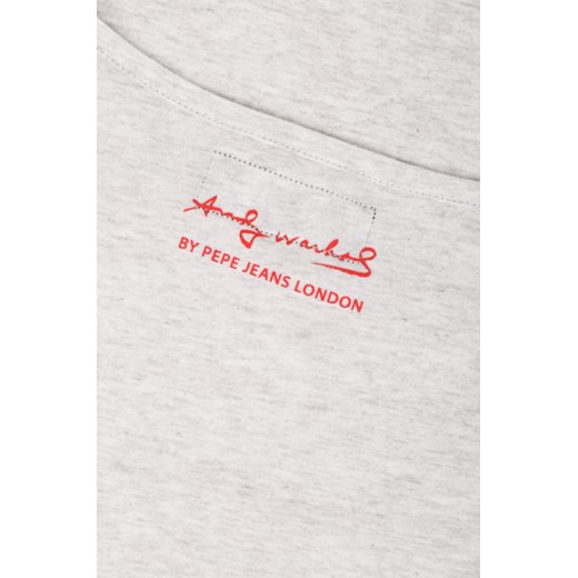 Pepe Jeans London T-shirt JASMINE Andy Warhol | Regular Fit 128 wyprzedaż Gomez Fashion Store