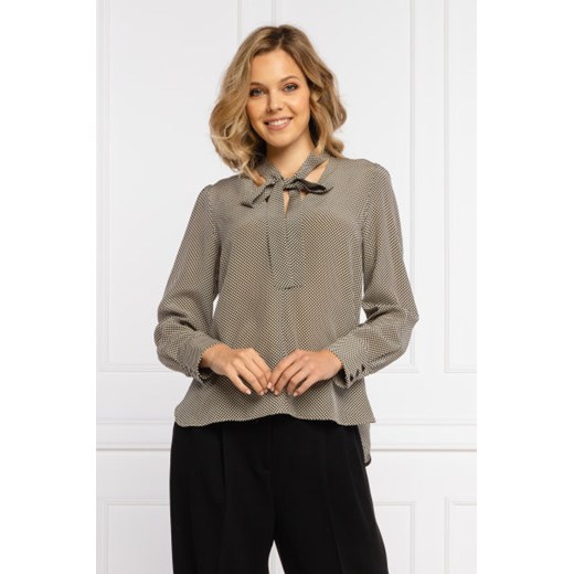 Marella Jedwabna bluzka CLAVIER | Loose fit Marella 36 wyprzedaż Gomez Fashion Store