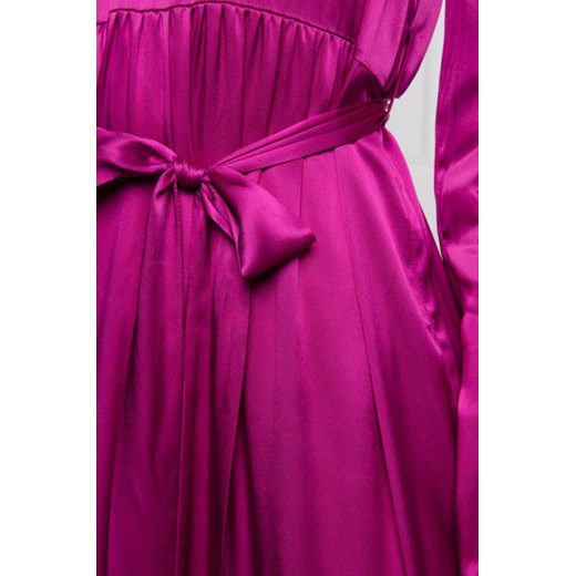 Pinko Sukienka LOVE BOAT | z dodatkiem jedwabiu Pinko 38 promocyjna cena Gomez Fashion Store