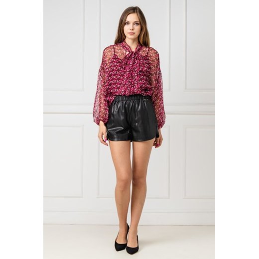 Liu Jo Jedwabna bluzka + halka | Regular Fit Liu Jo 38 okazja Gomez Fashion Store