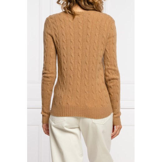POLO RALPH LAUREN Wełniany sweter jULIANNA | Regular Fit | z dodatkiem kaszmiru Polo Ralph Lauren L wyprzedaż Gomez Fashion Store