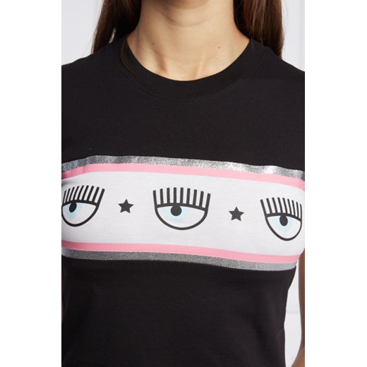 Chiara Ferragni T-shirt | Slim Fit Chiara Ferragni M okazyjna cena Gomez Fashion Store