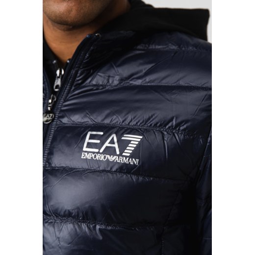 EA7 Puchowa kurtka | Regular Fit L okazja Gomez Fashion Store