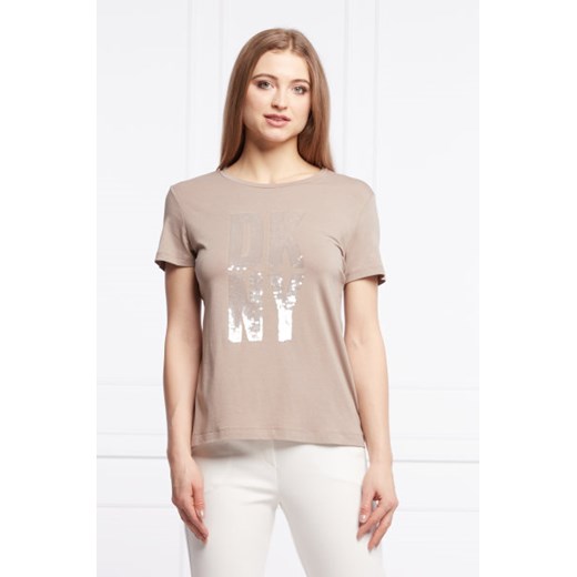 DKNY T-shirt | Regular Fit XS wyprzedaż Gomez Fashion Store