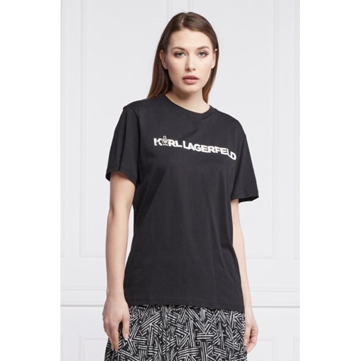 Karl Lagerfeld T-shirt | Regular Fit Karl Lagerfeld S Gomez Fashion Store okazja