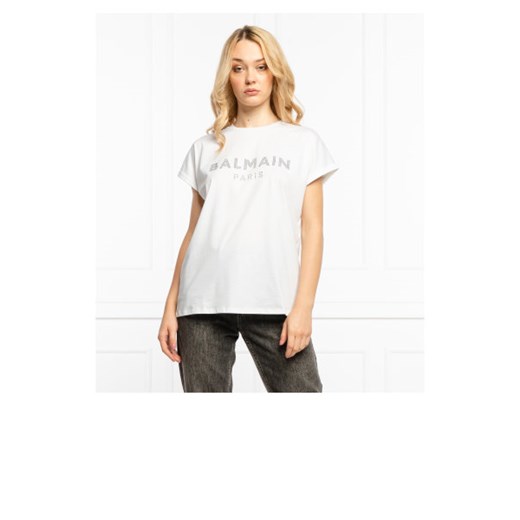 Balmain T-shirt | Regular Fit M promocja Gomez Fashion Store