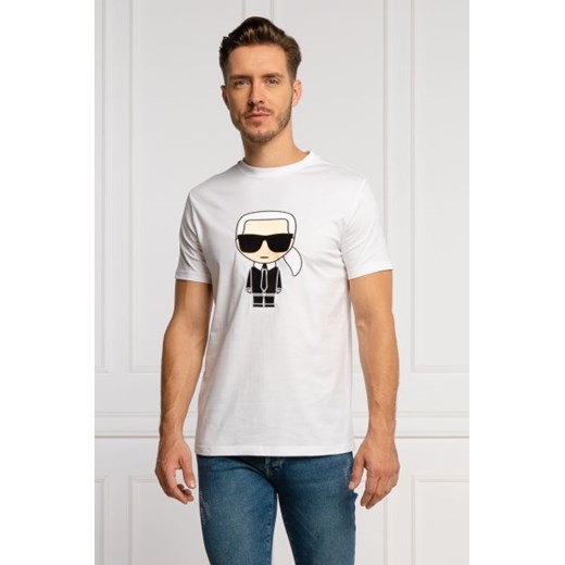 Karl Lagerfeld T-shirt | Regular Fit Karl Lagerfeld XL okazja Gomez Fashion Store