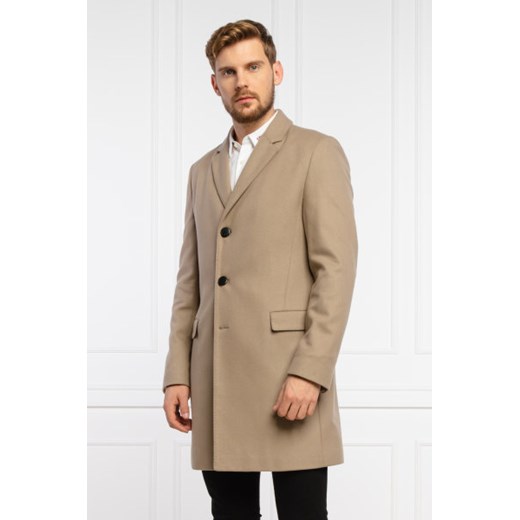 HUGO Wełniany płaszcz MIGOR 2141 54 Gomez Fashion Store okazja