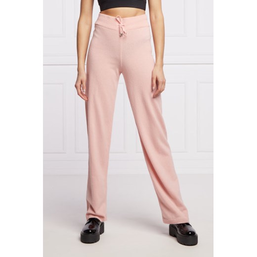 Juicy Couture Spodnie dresowe | Regular Fit | z dodatkiem wełny i kaszmiru Juicy Couture S okazja Gomez Fashion Store