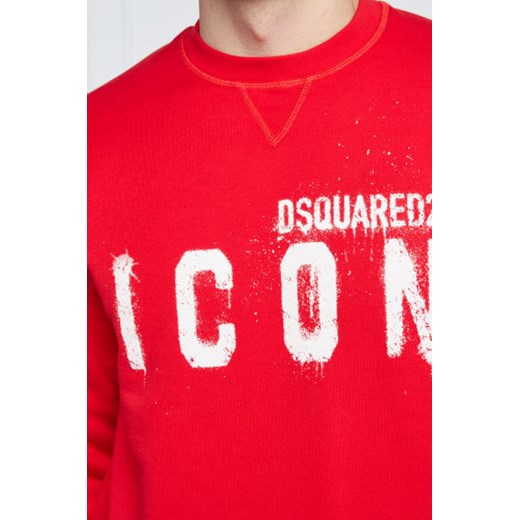 Dsquared2 Bluza Icon Spray C | Regular Fit Dsquared2 XL okazja Gomez Fashion Store
