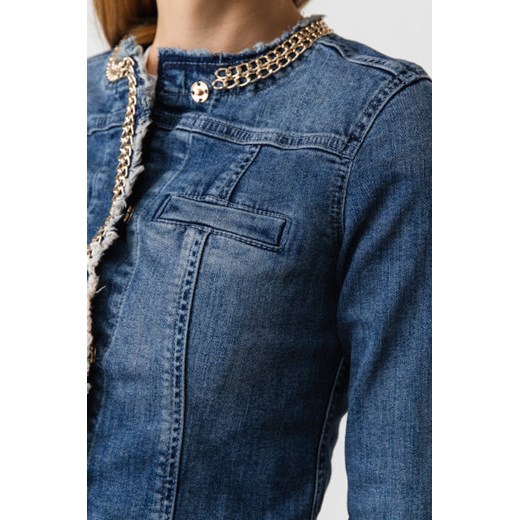 Liu Jo Kurtka jeansowa | Regular Fit Liu Jo 40 Gomez Fashion Store wyprzedaż