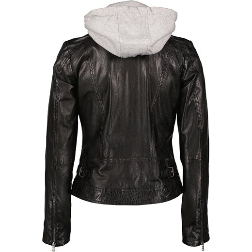 Skórzana kurtka "Malahoo" w kolorze czarnym 36 promocyjna cena Limango Polska