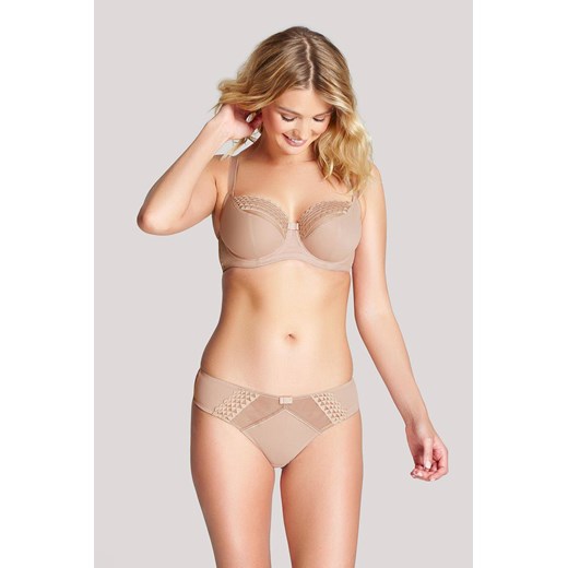 Asher biustonosz balkonowy - beżowy - Cleo Cleo By Panache 70D Janette.pl