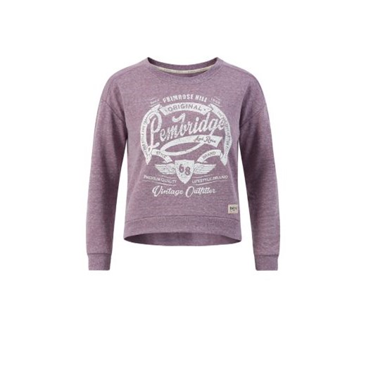 Purple Pembridge and Rose Round Neck Sweater newlook fioletowy sweter