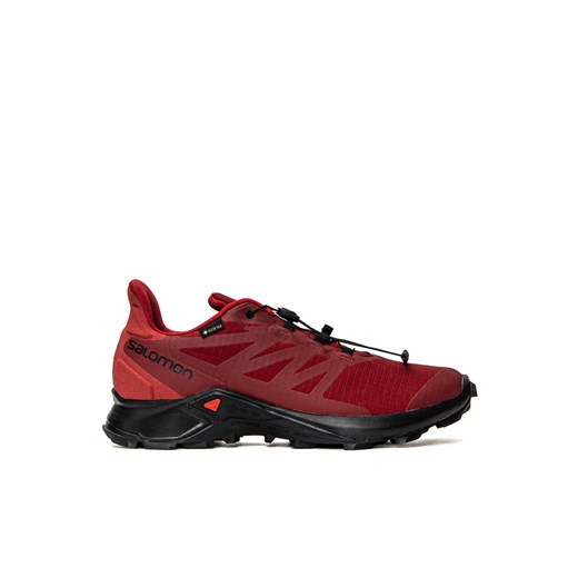 Buty trekkingowe męskie czerwone Salomon SUPERCROSS 3 GORE-TEX Salomon 45 1/3 Sneaker Peeker