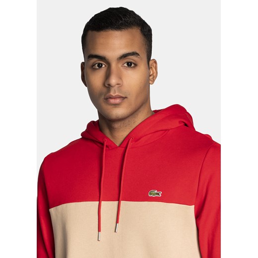 Bluza męska czerwona Lacoste Sport Hoodie SH6900.1FU Lacoste 4 - M Sneaker Peeker wyprzedaż