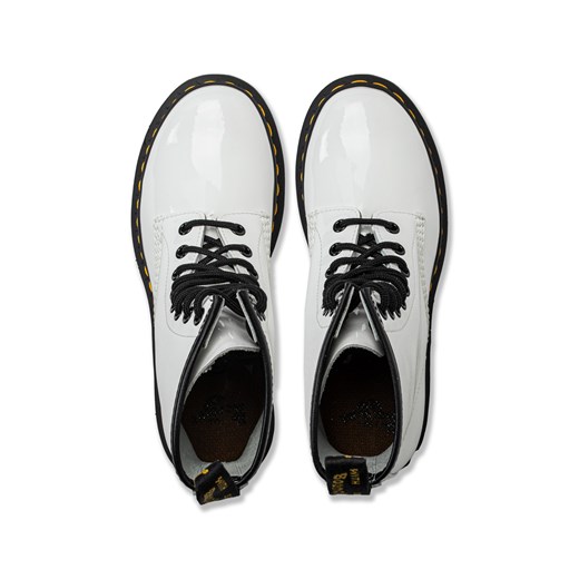 Glany damskie białe Dr. Martens 1460 Patent Lamper Dr. Martens 41 Sneaker Peeker