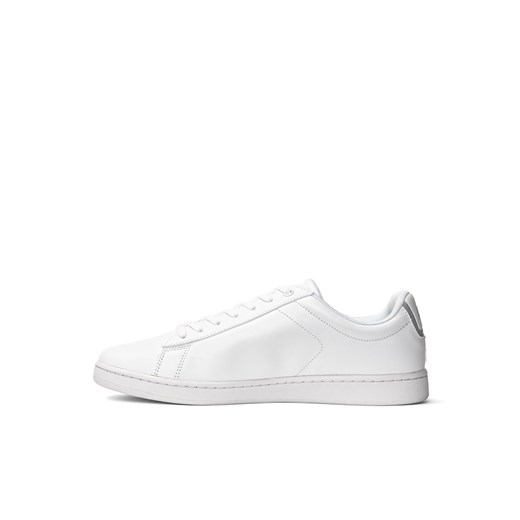 Sneakersy męskie białe Lacoste Carnaby BL21 SMA WHT Lacoste 44 okazyjna cena Sneaker Peeker